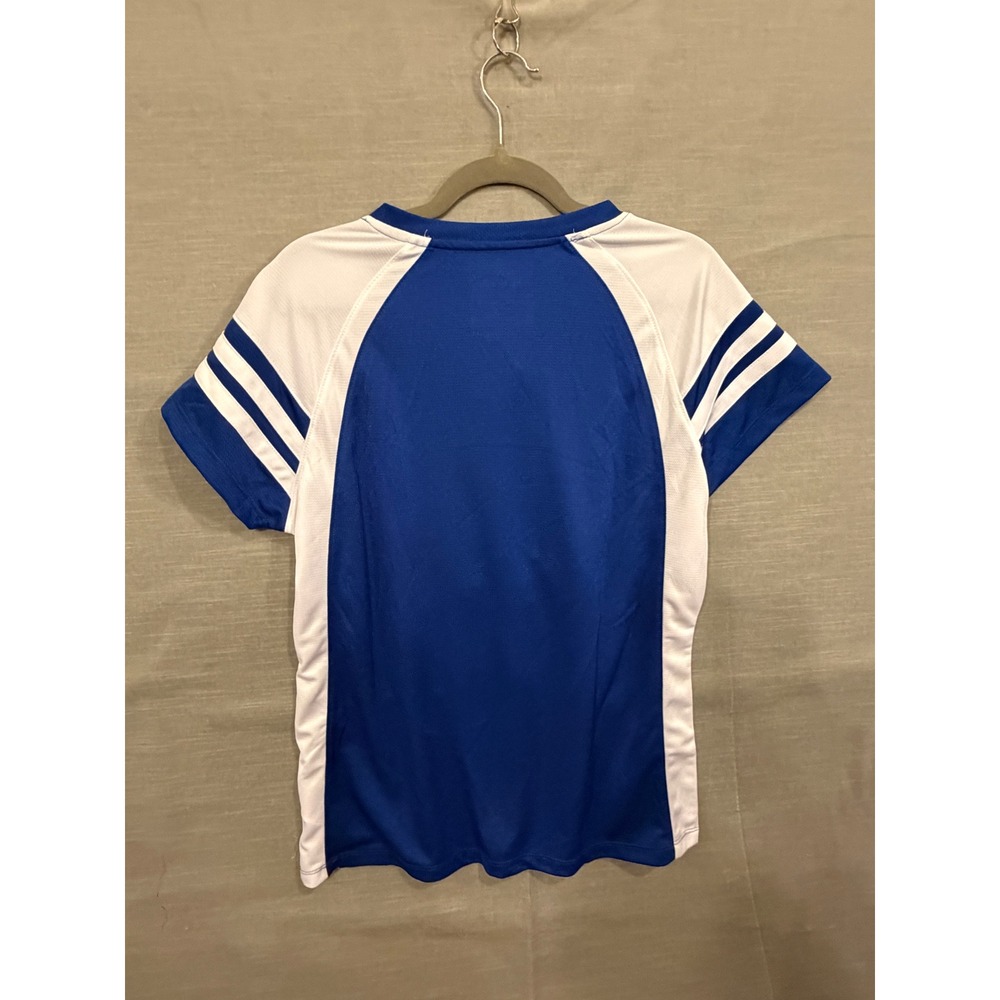 XL 172 Majestic New York Giants Womens NWT Sequin NY Lace Up NFL Football Jersey - Picture 3 of 7